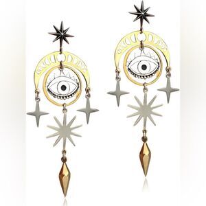 Evil eye earrings N872